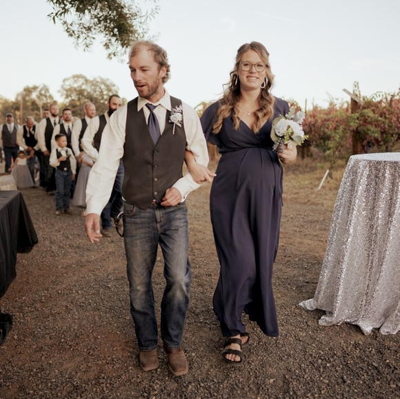 Formal Maternity Dress - Picture 3 of 4